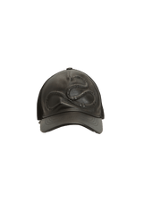 LEATHER KINGSNAKE BASEBALL HAT