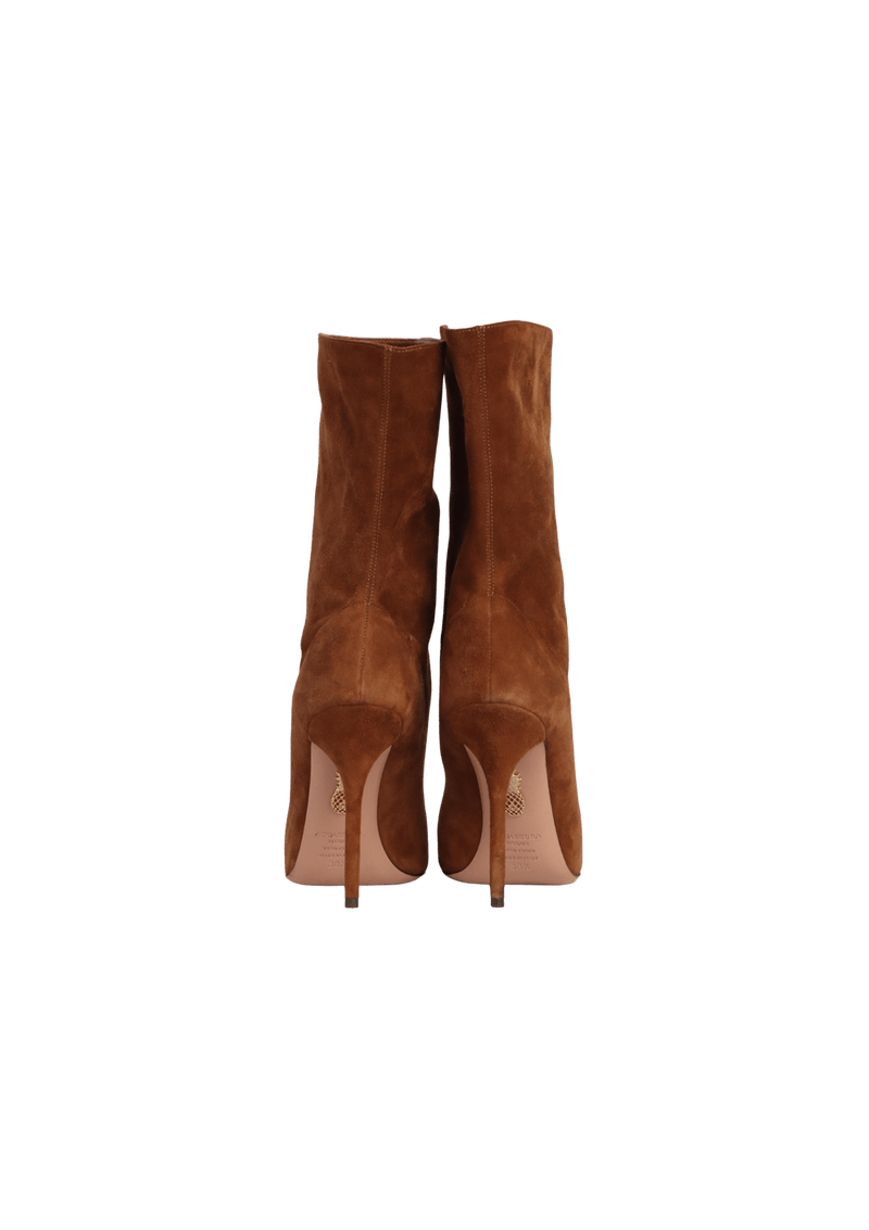 SUEDE BOOTS 36.5