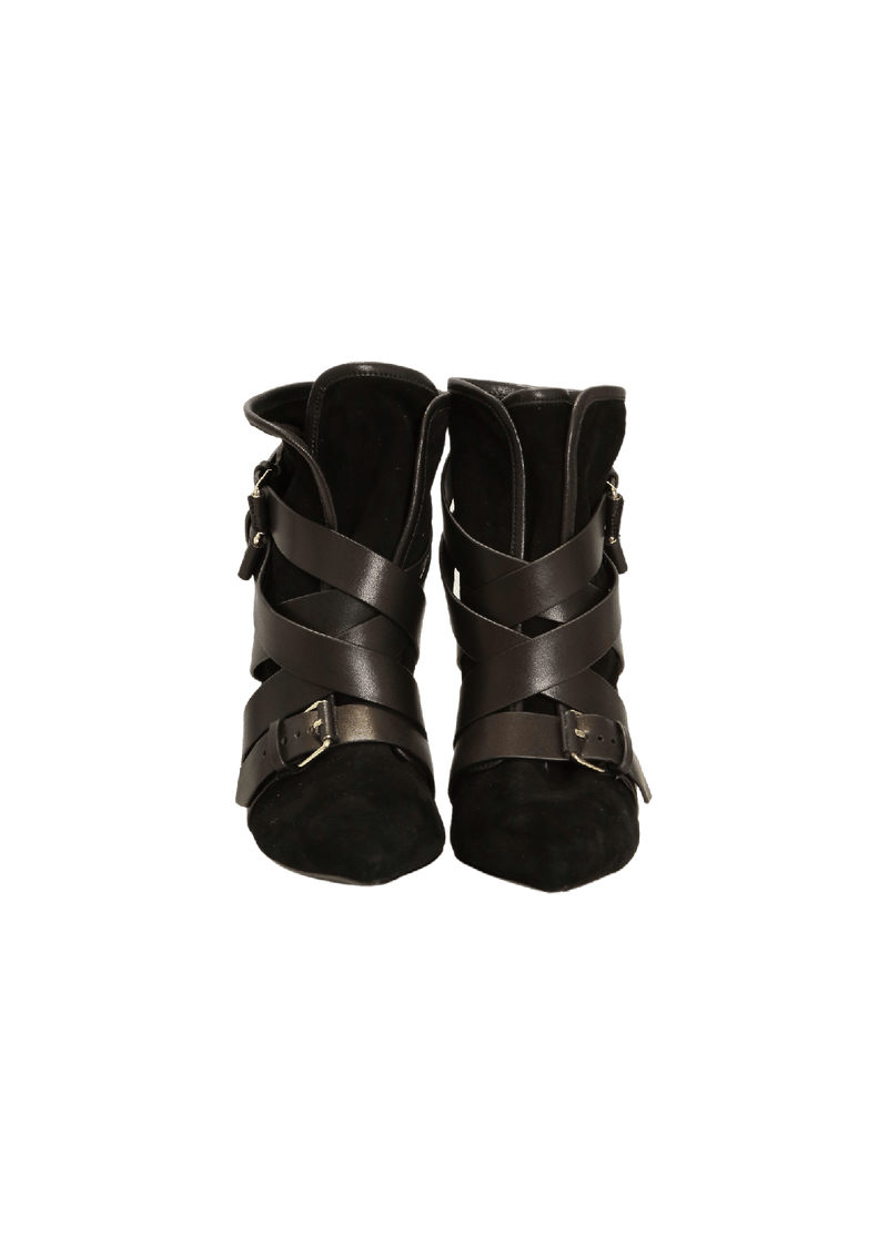 SUEDE BOOTS 37