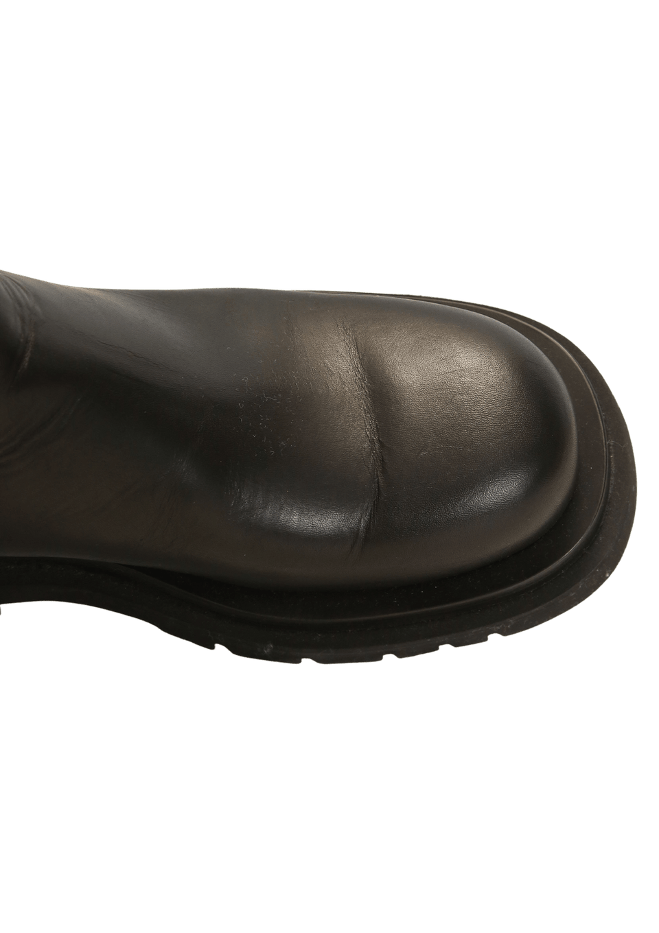 BOTA BOTTEGA VENETA LEATHER CHELSEA BOOTS PRETO 36 ORIGINAL – Gringa