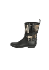 HOUSE CHECK STUDDED RAIN BOOTS 35