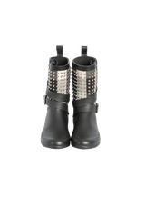 HOUSE CHECK STUDDED RAIN BOOTS 35