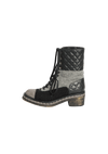 CC INTERLOCKING COMBAT BOOTS 34