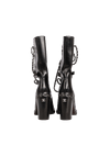 CHAIN LINK OBSESSION COMBAT BOOTS 38
