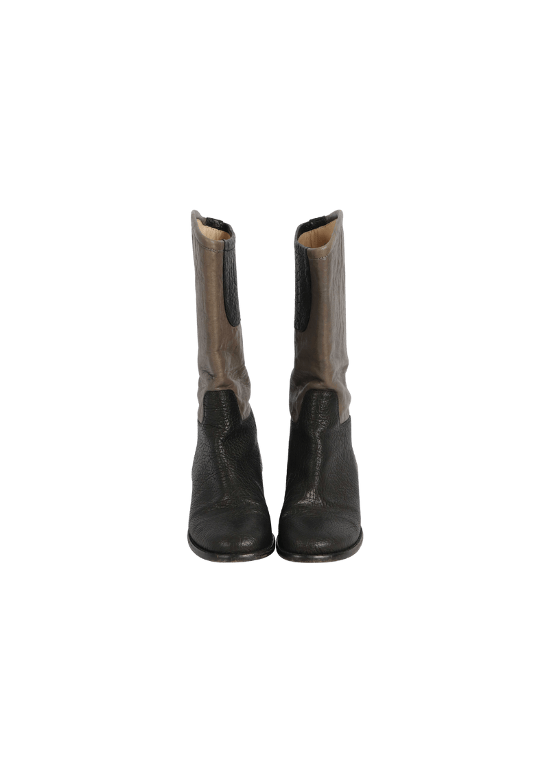 INTERLOCKING CC LOGO BOOTS 37