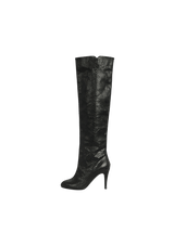 LEATHER BOOTS 34