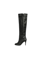 LEATHER BOOTS 34