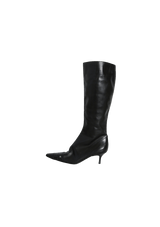 LEATHER BOOTS 39
