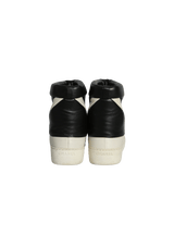 LEATHER TRICOLOR SNOW BOOTS 34
