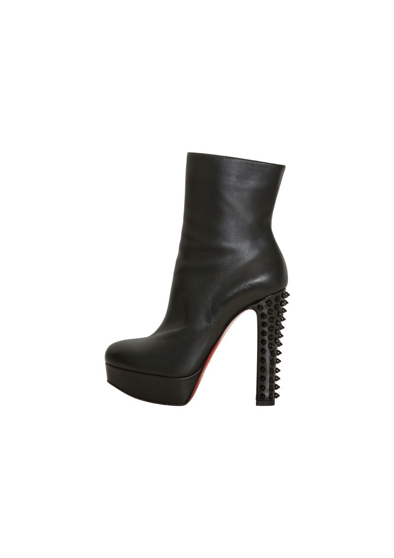 Louboutin spiked sale boots