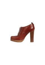 LEATHER ANKLE BOOTS 36