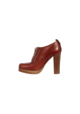 LEATHER ANKLE BOOTS 36