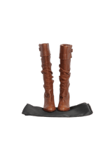 LEATHER BOOTS 36