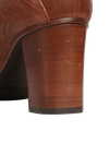 LEATHER BOOTS 36