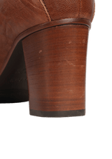 LEATHER BOOTS 36