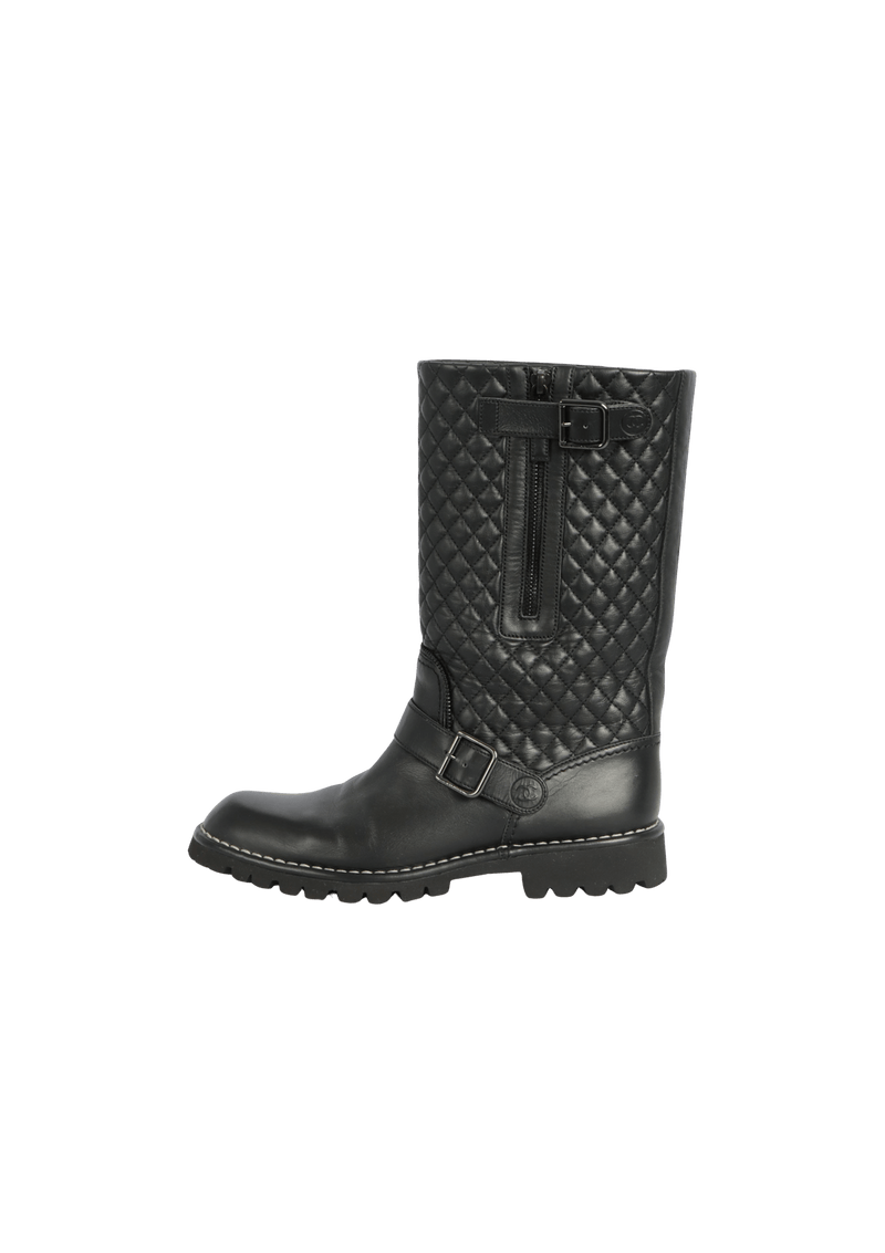 CC QUILTED BOOTS 38.5