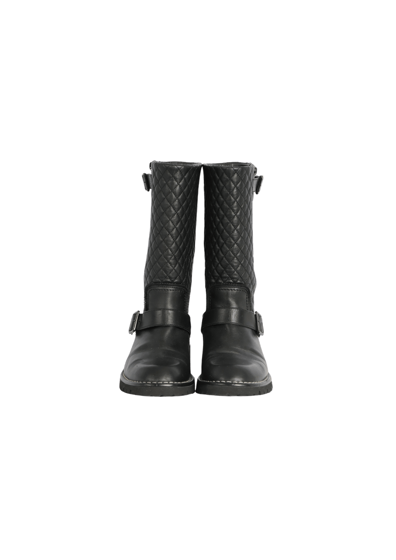 CC QUILTED BOOTS 38.5