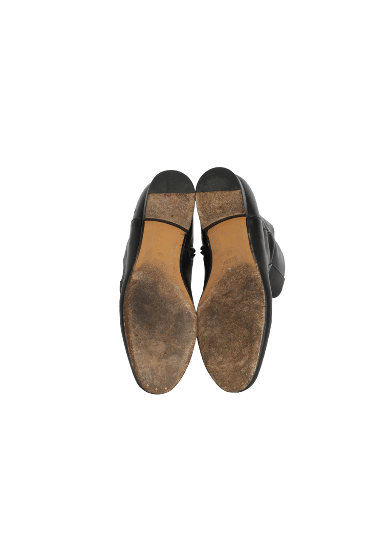 JORDAAN LEATHER CHELSEA BOOTS 39