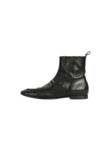 JORDAAN LEATHER CHELSEA BOOTS 39