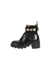 LEATHER ANKLE BOOT WITH BELT 33