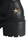 LEATHER ANKLE BOOT WITH BELT 39