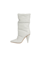 LEATHER BOOTS 37