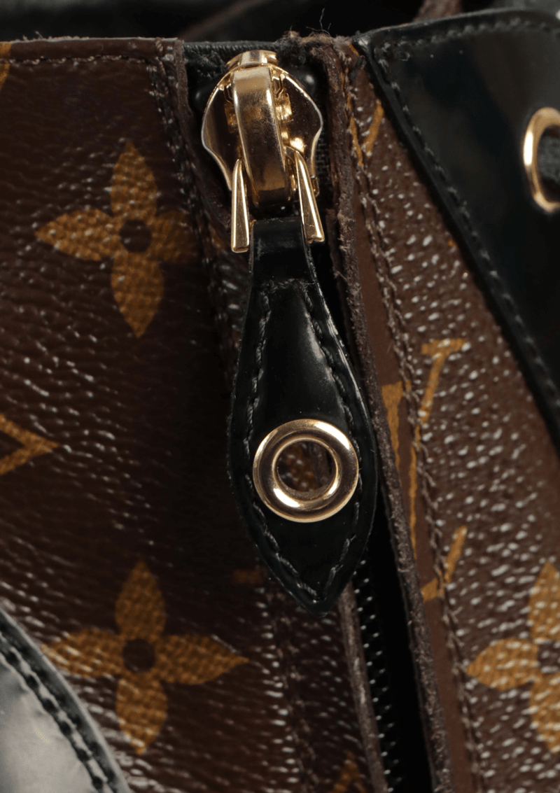 Bota Louis Vuitton Monogram Star Trail Boots 35.5 Preta Original – Gringa