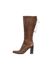 LEATHER BOOTS 36