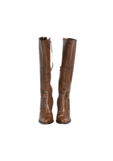 LEATHER BOOTS 36