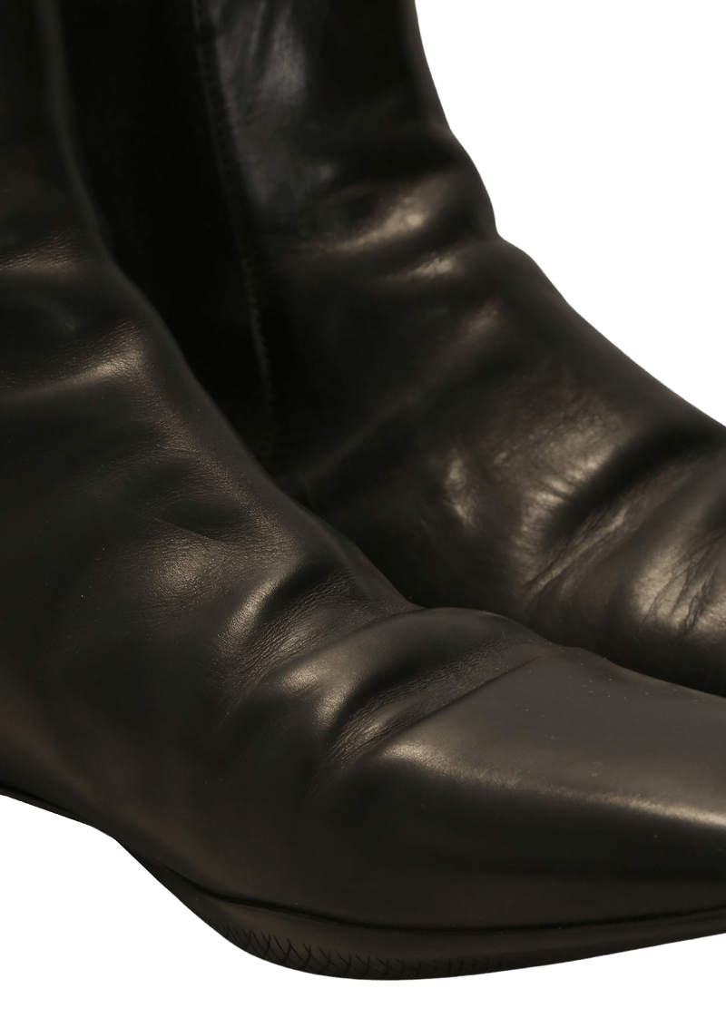 LEATHER BOOTS 41