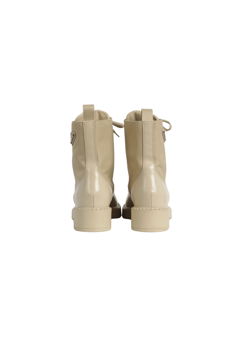 RE-NYLON COMBAT BOOTS 37