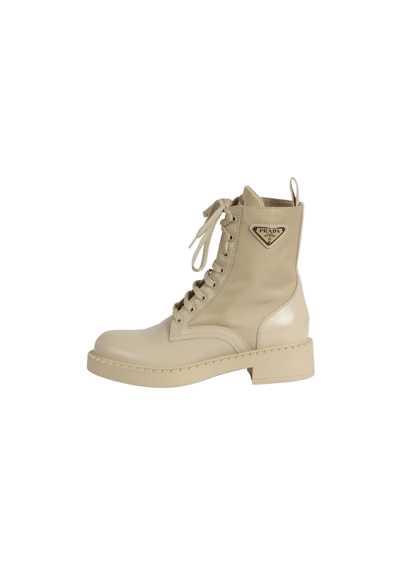 RE-NYLON COMBAT BOOTS 37