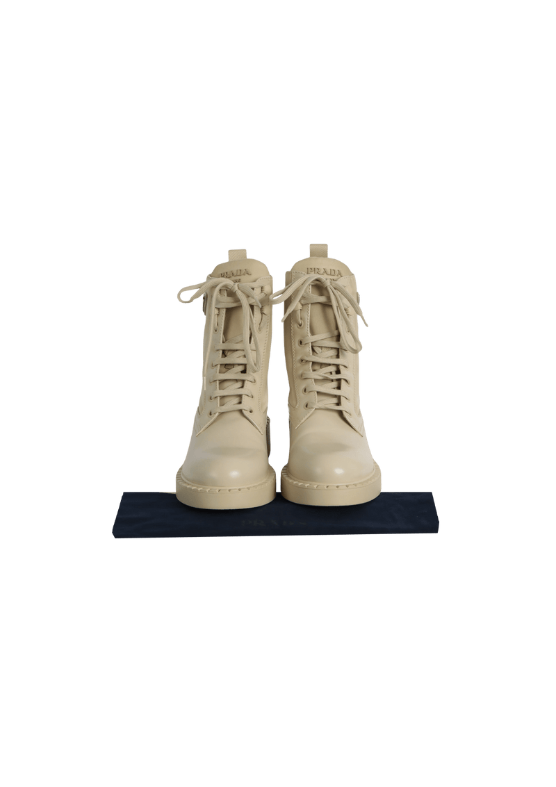 RE-NYLON COMBAT BOOTS 37