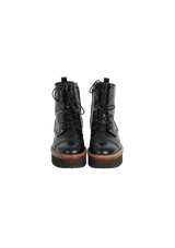 LEATHER COMBAT BOOTS 32