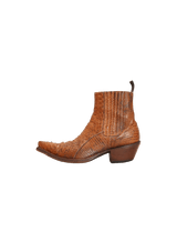 PYTHON COWBOY BOOTS 37