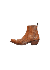 PYTHON COWBOY BOOTS 37