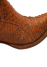 PYTHON COWBOY BOOTS 37