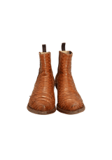 PYTHON COWBOY BOOTS 37