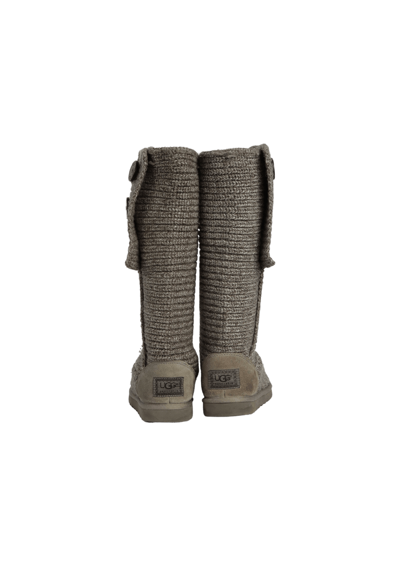 BOTA UGG SOCK BOOTS 34 CINZA ORIGINAL Gringa