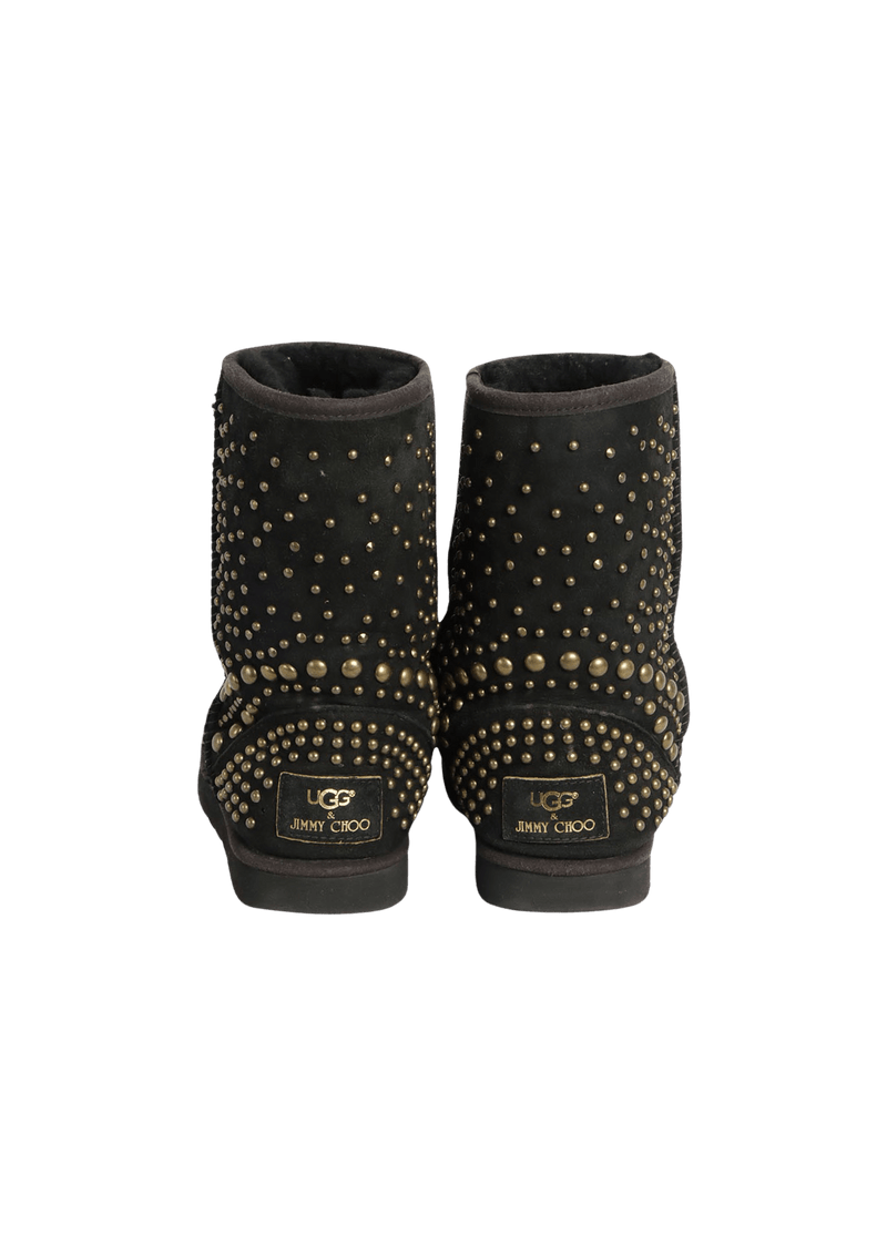 UGG X JIMMY CHOO STUDDED BOOTS 37