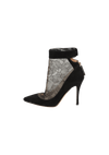 LACE PATTERN BOOTS 36