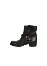 LEATHER BOOTS 37