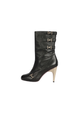 LEATHER BOOTS 35