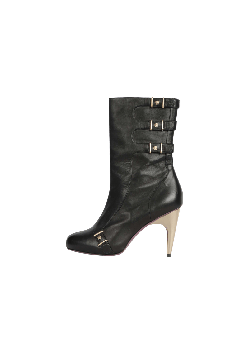 LEATHER BOOTS 35