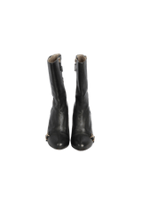 LEATHER BOOTS 35