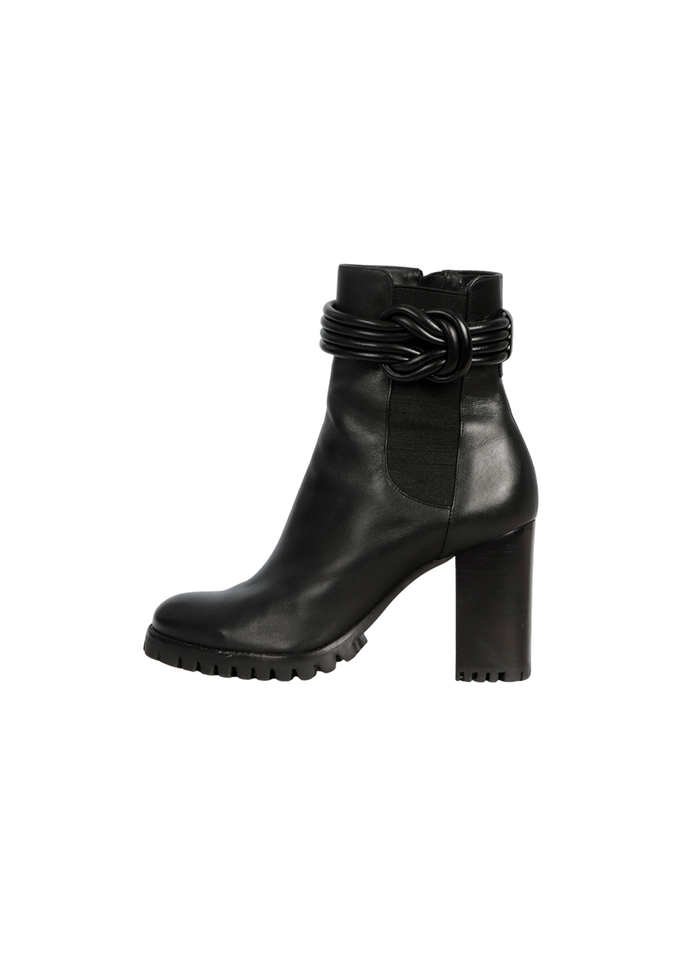 LEATHER BOOTS 36