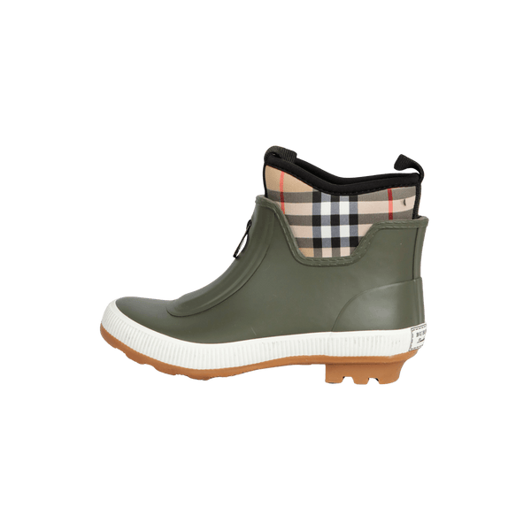Burberry ankle rain sales boots