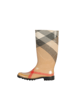 NOVA CHECK RUBBER BOOTS 36