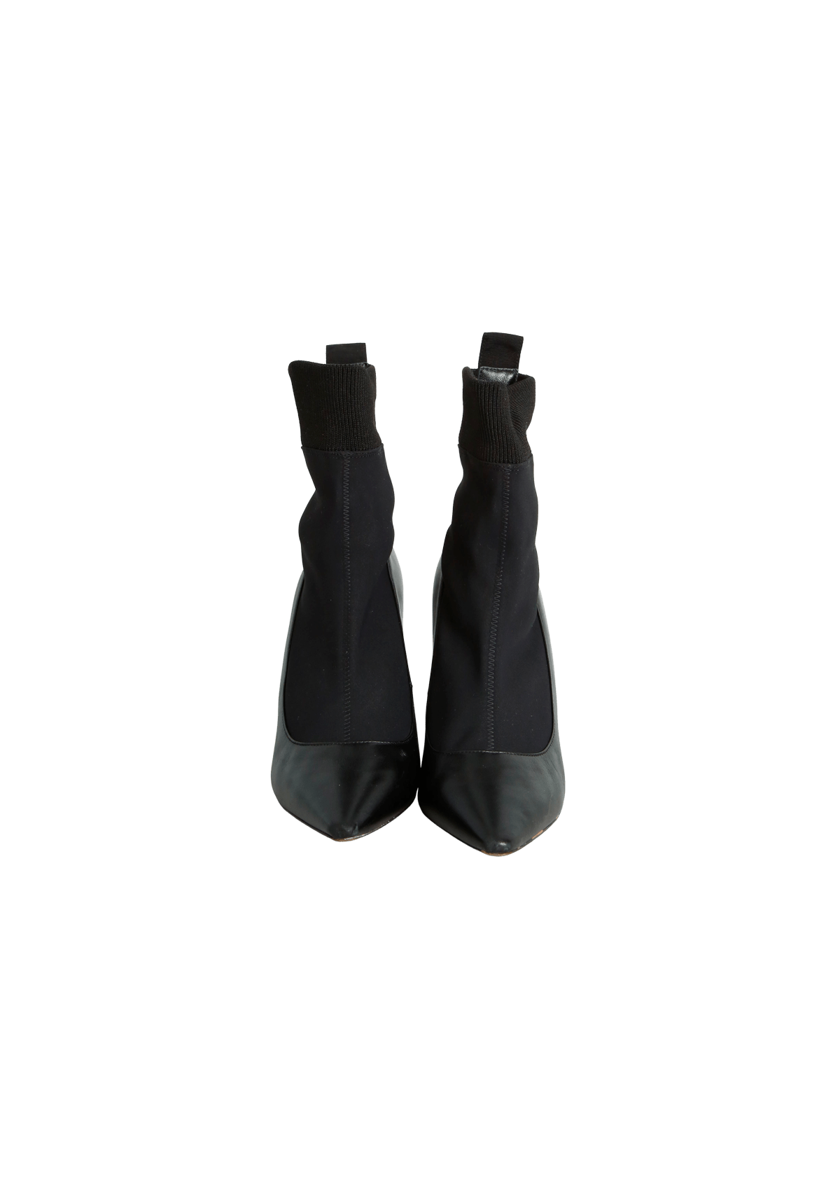 BOTA JIMMY CHOO BRANDON SOCK BOOTS 35.5 PRETO ORIGINAL Gringa