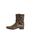 LEATHER BOOTS 38